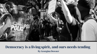 Democracy is a living spirit