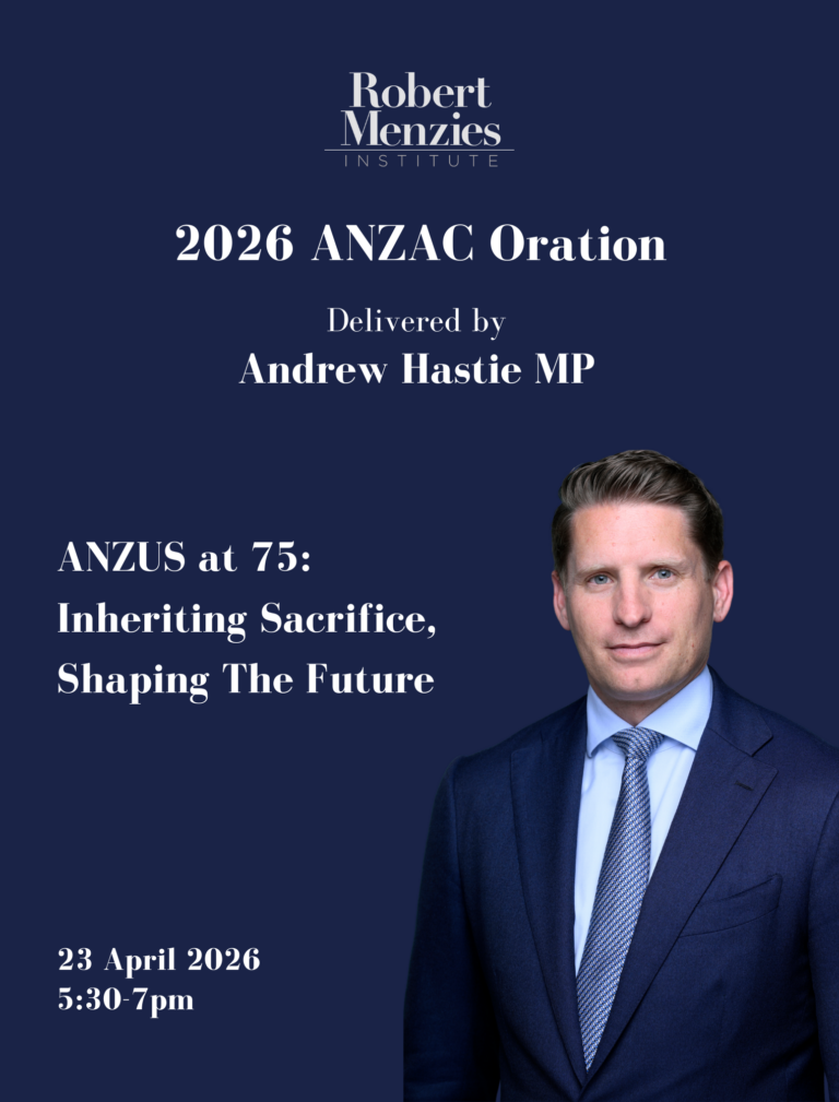 Andrew Hastie on ANZUS at 75