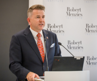 Jarrod Bleijie launching The Menzies Legacy