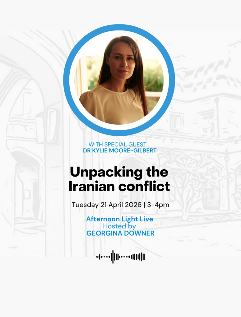 Afternoon Light Live with Kylie Moore-Gilbert