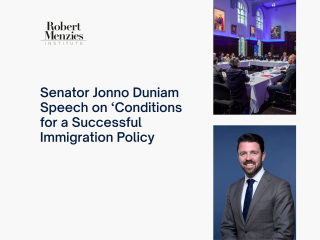 Senator Jonno Duniam
